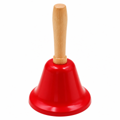 Metal Hand Bell with Ergonomic Handle