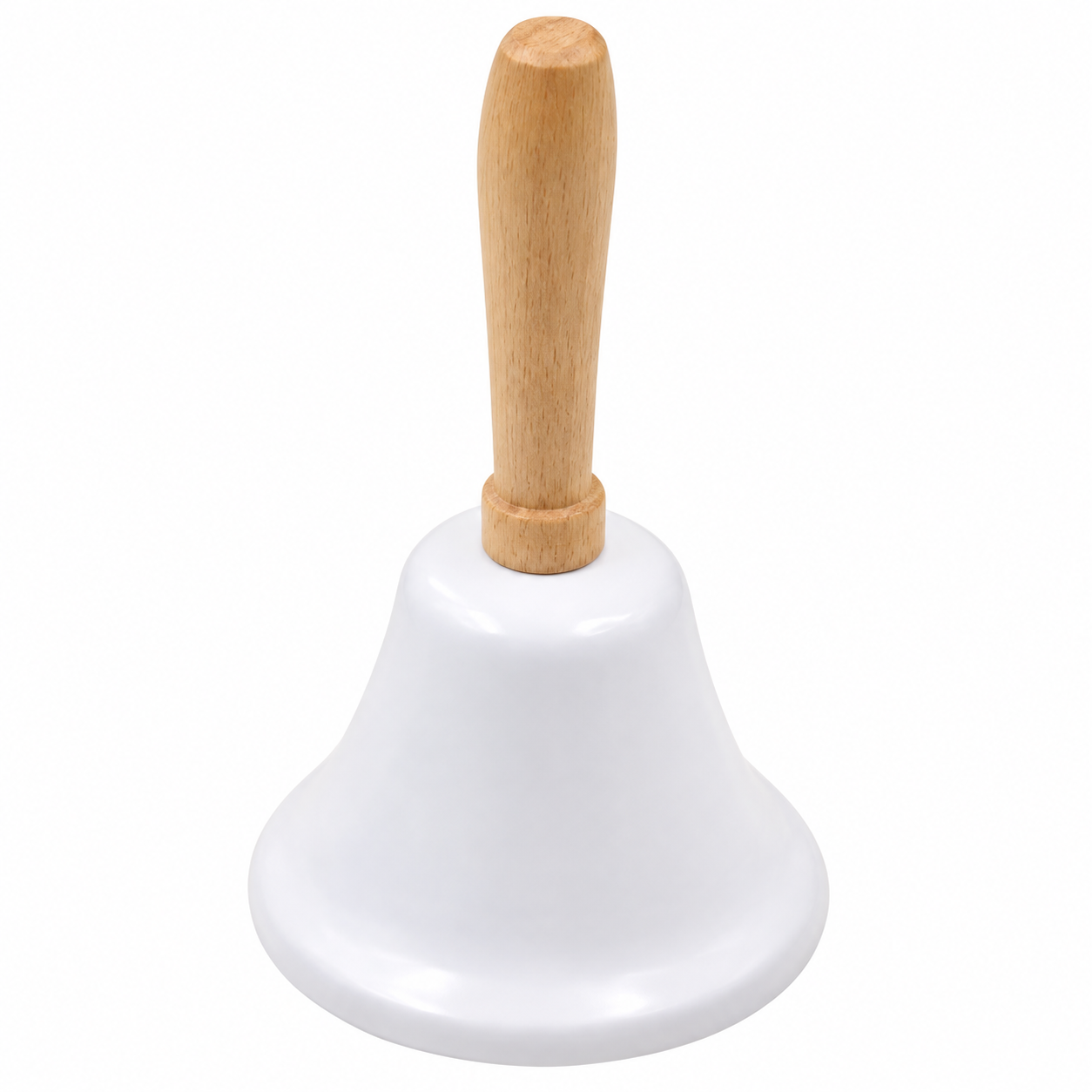 Metal Hand Bell with Ergonomic Handle