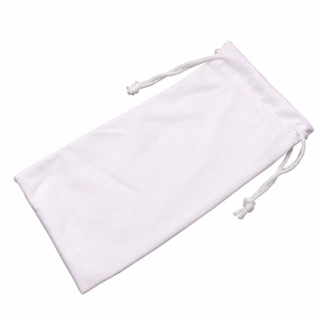 Microfiber Drawstring Eyeglasses Pouch