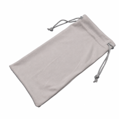 Microfiber Drawstring Eyeglasses Pouch