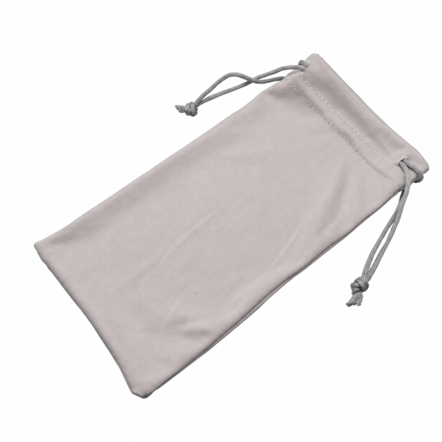 Microfiber Drawstring Eyeglasses Pouch