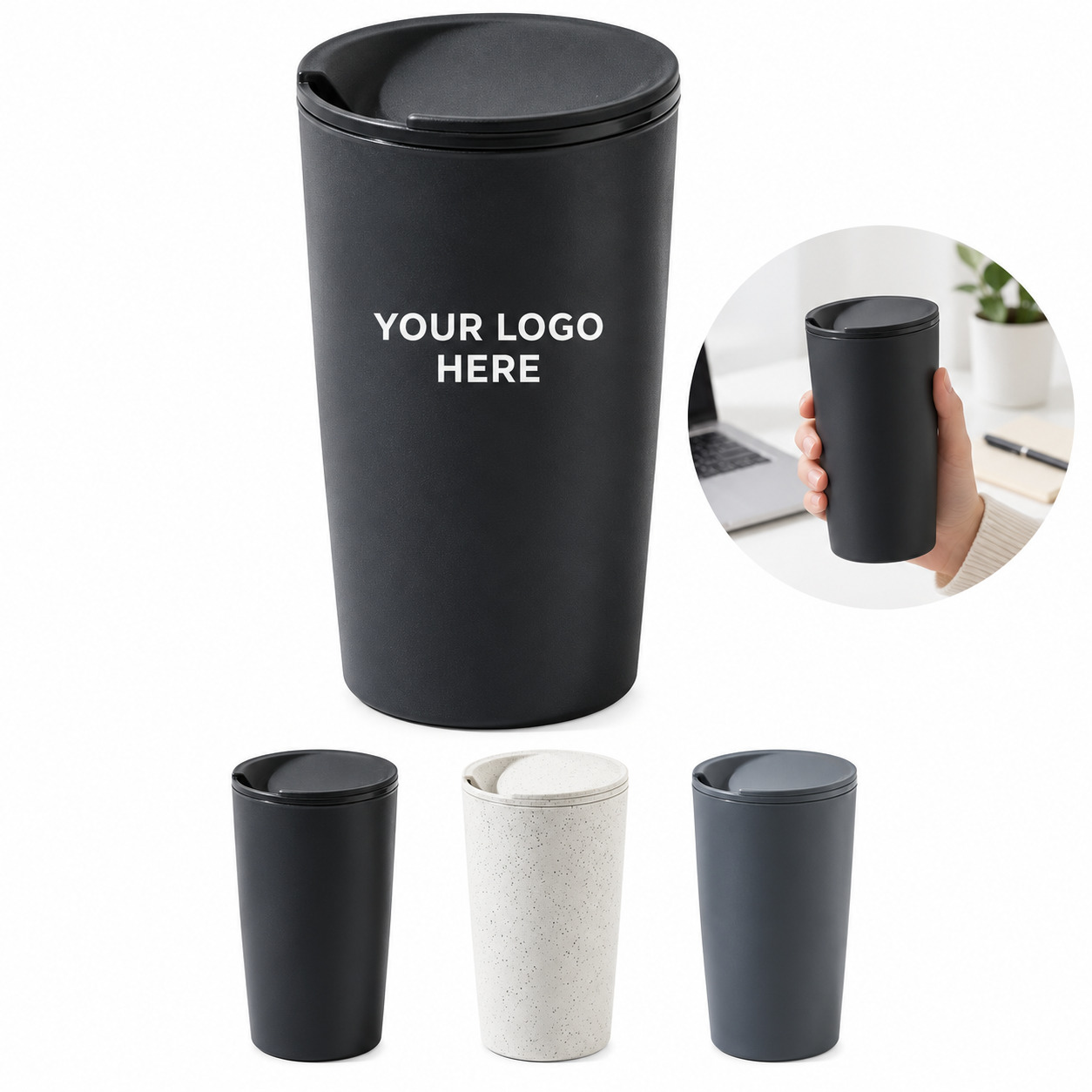 Minimalist Splash Resistant Tumbler