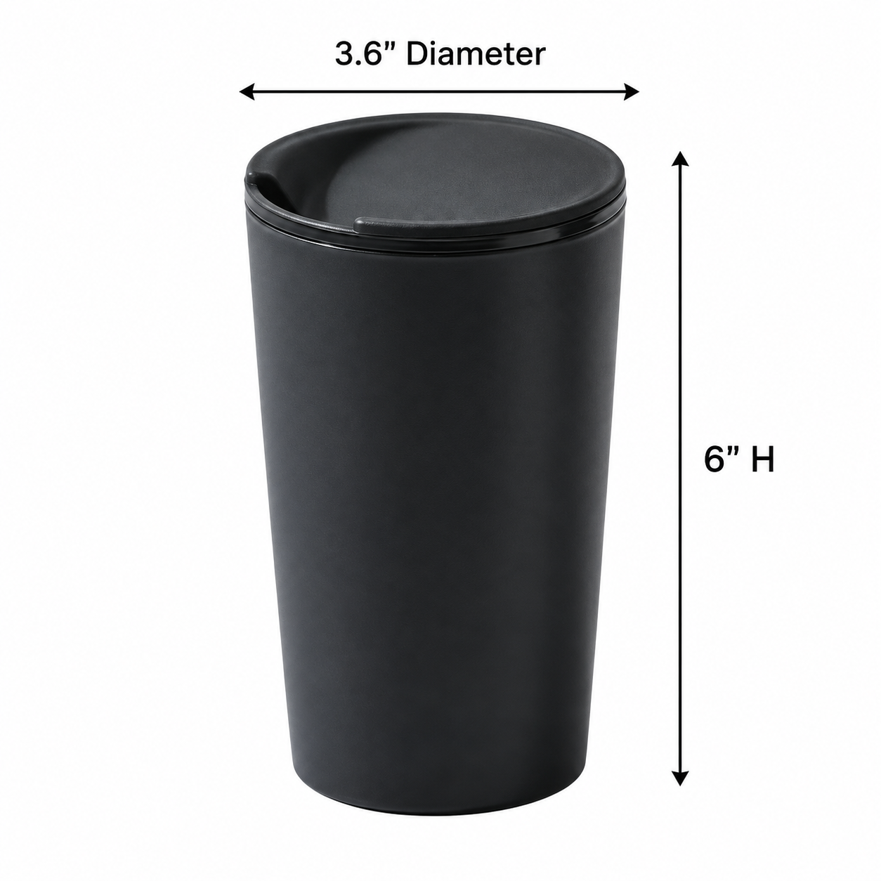 Minimalist Splash Resistant Tumbler