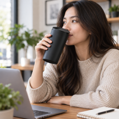 Minimalist Splash Resistant Tumbler