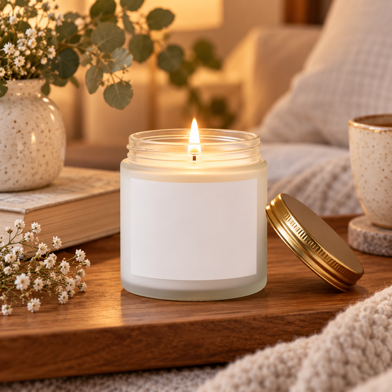 Natural Soy Wax Aromatherapy Candle