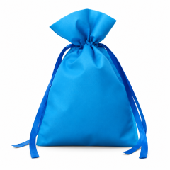 Non Woven Drawstring Gift Bag With Satin Ribbon