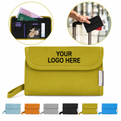 Nylon Multi Slot Travel Card Holder