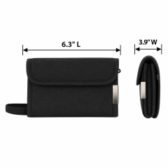 Nylon Multi Slot Travel Card Holder