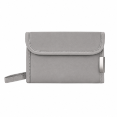 Nylon Multi Slot Travel Card Holder