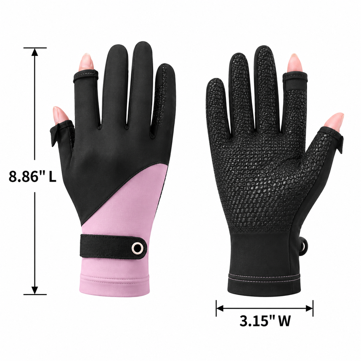 Outdoor Flip Finger Sun Protection Gloves