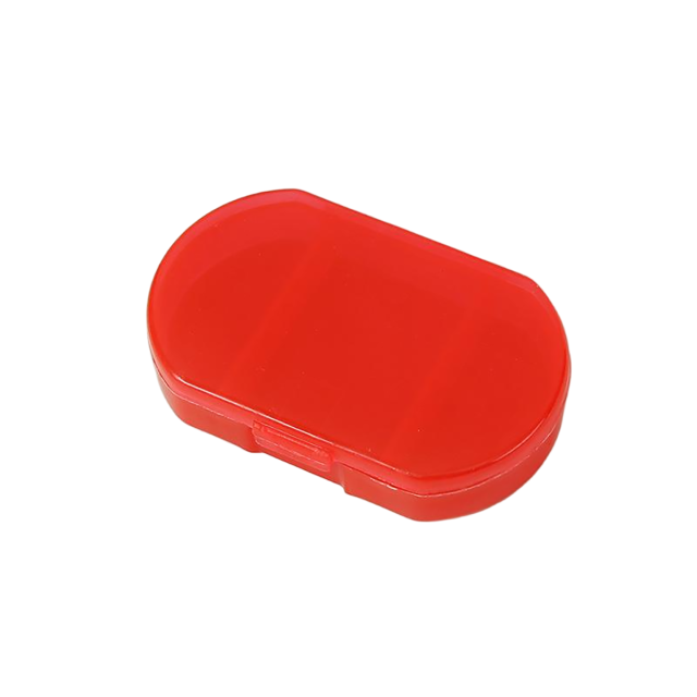 Oval Shape Pill Holder