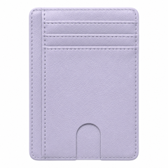 PU Leather Multi Slot Card Holder Pouch