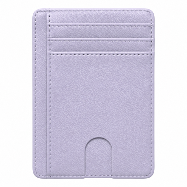 PU Leather Multi Slot Card Holder Pouch