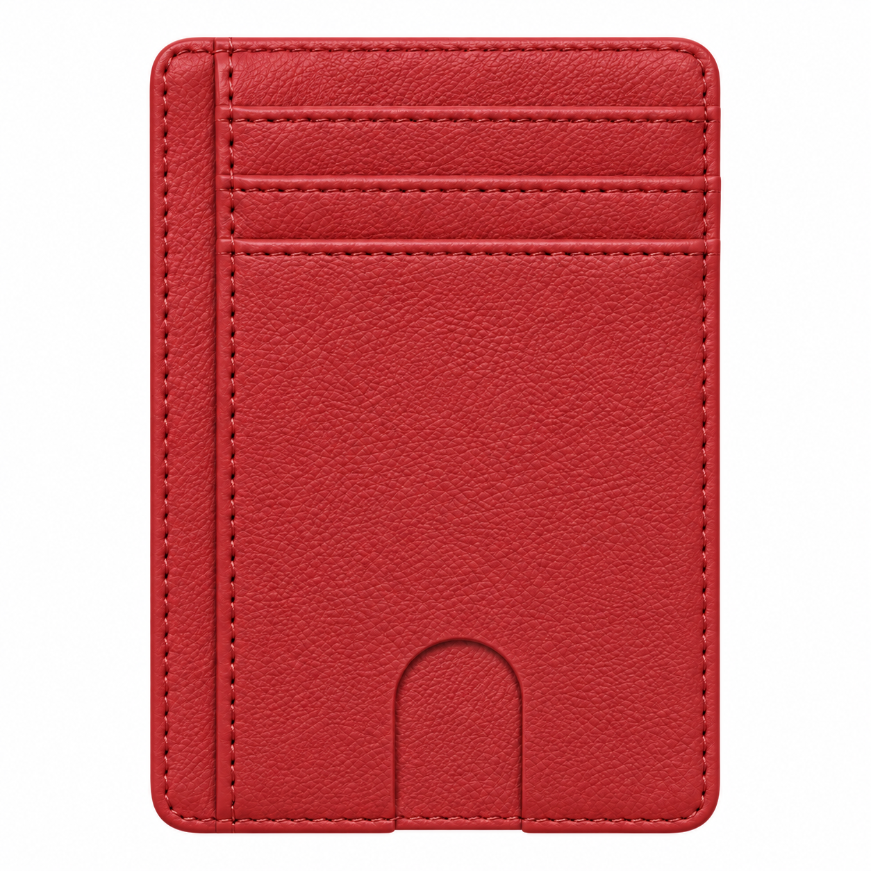 PU Leather Multi Slot Card Holder Pouch