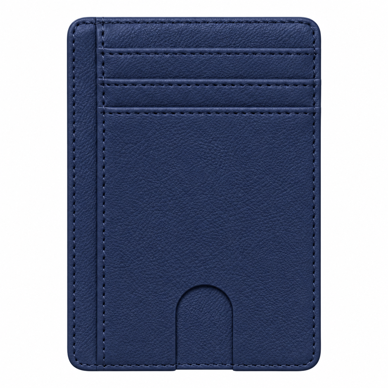 PU Leather Multi Slot Card Holder Pouch