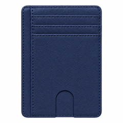 PU Leather Multi Slot Card Holder Pouch