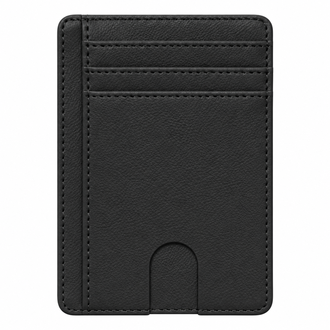 PU Leather Multi Slot Card Holder Pouch