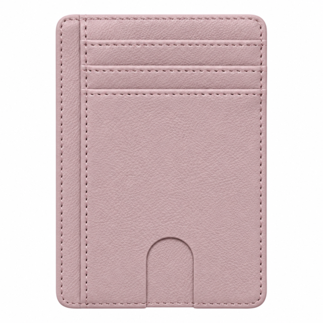 PU Leather Multi Slot Card Holder Pouch