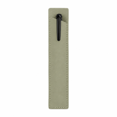 PU Leather Slant Opening Pen Sleeve