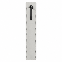 PU Leather Slant Opening Pen Sleeve