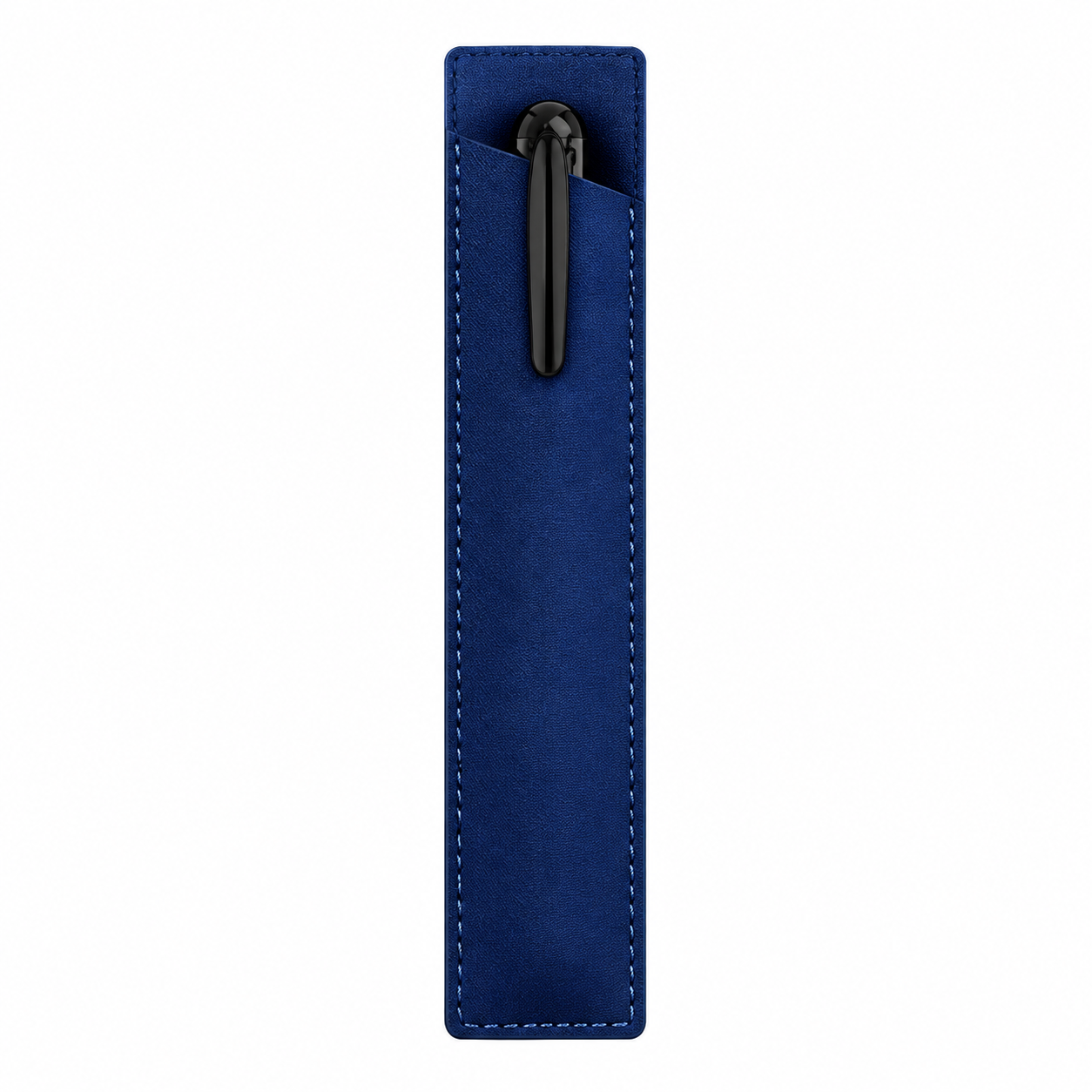 PU Leather Slant Opening Pen Sleeve
