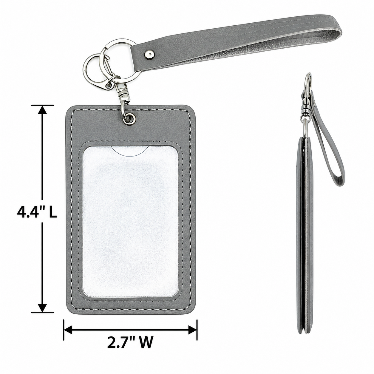 PU Leather Slim Card Holder Pouch