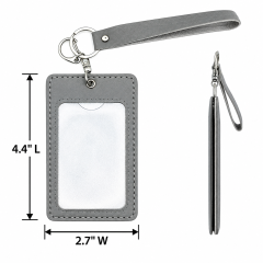 PU Leather Slim Card Holder Pouch