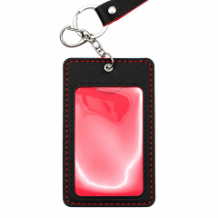 PU Leather Slim Card Holder Pouch