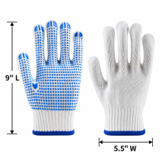 PVC Dot Grip Safety Work Gloves