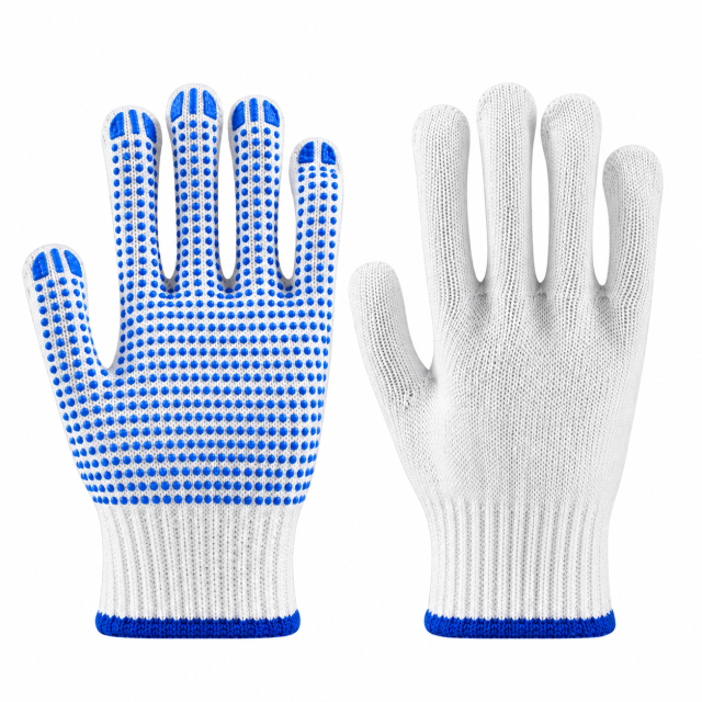PVC Dot Grip Safety Work Gloves