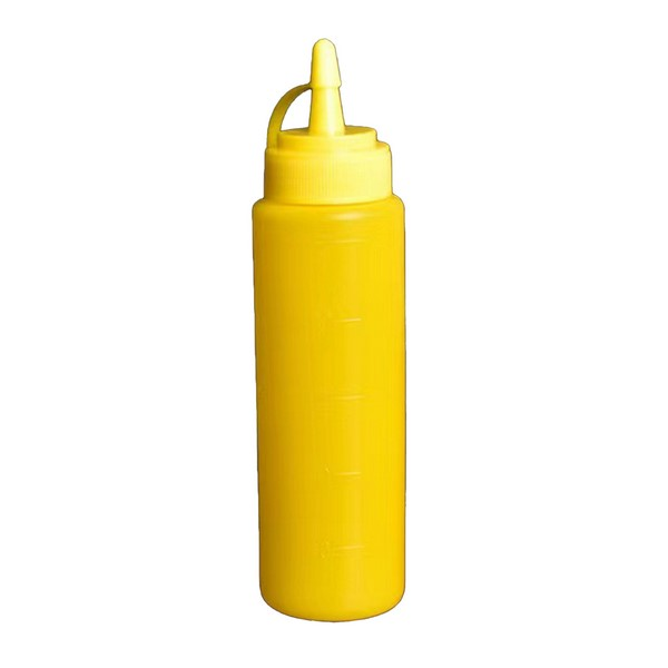 Plastic Squeeze Condiment Bottle With Precision Nozzle