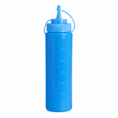 Plastic Squeeze Condiment Bottle With Precision Nozzle