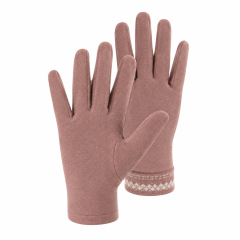 Polyester Micro Velvet Touchscreen Winter Gloves
