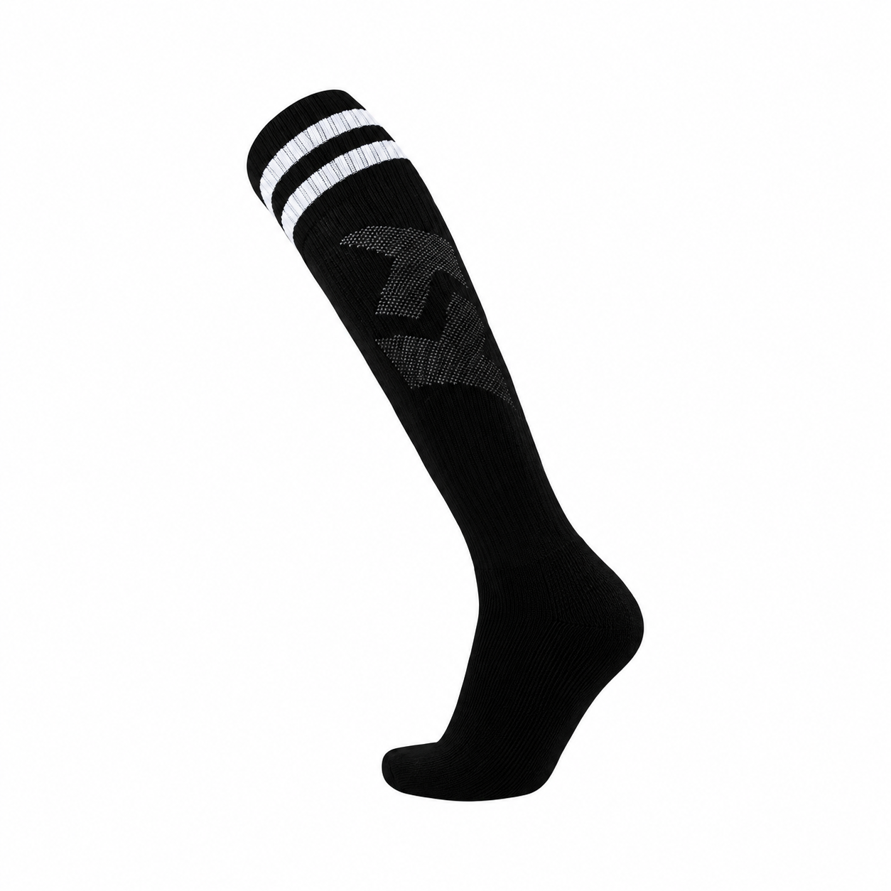 Polyester Spandex Knee High Athletic Socks