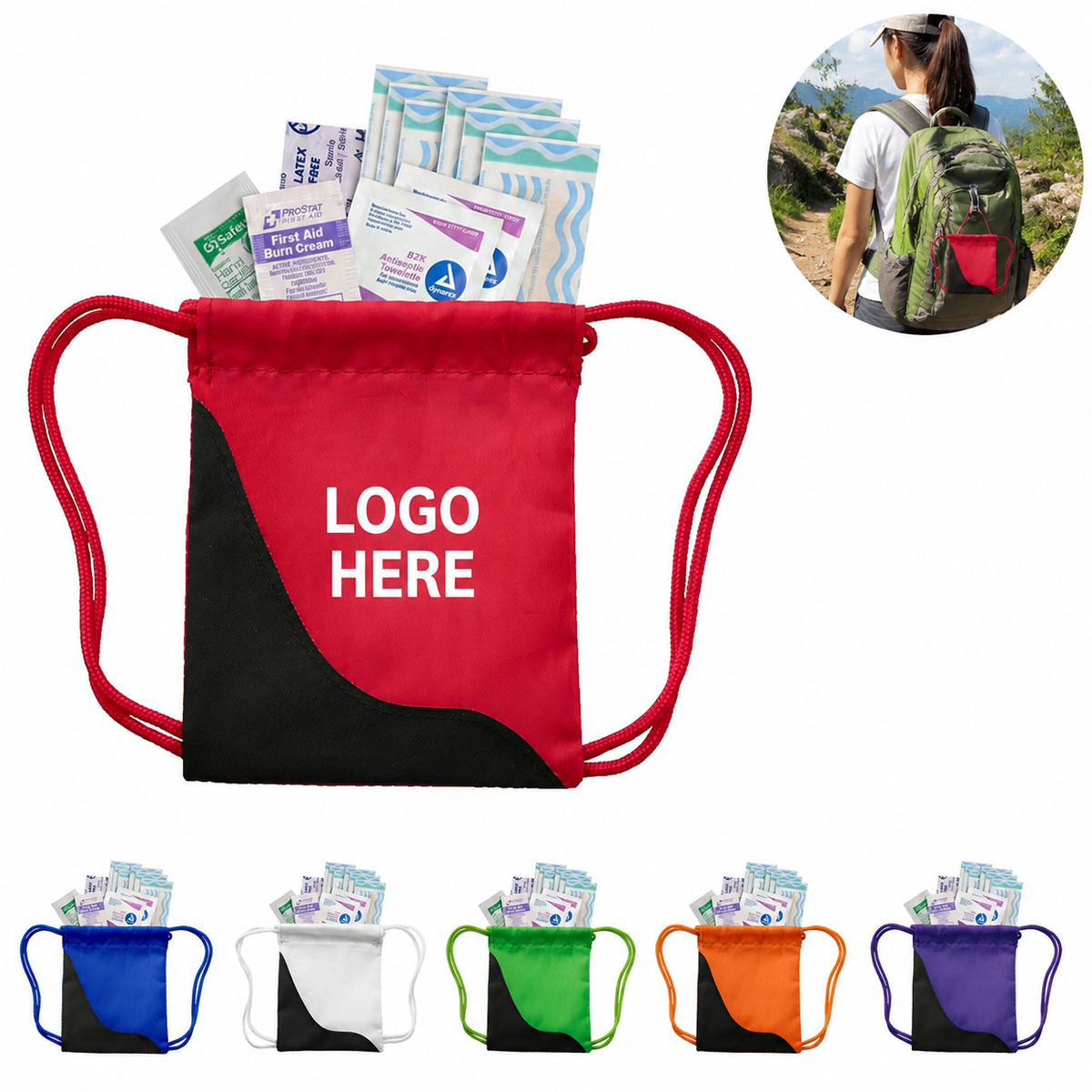 Portable Sling First Aid Kit