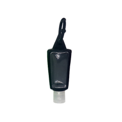 Refillable Clear Travel Bottle With Silicone Key Ring