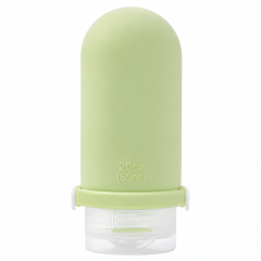 Refillable Silicone Travel Dispenser With Secure Strap