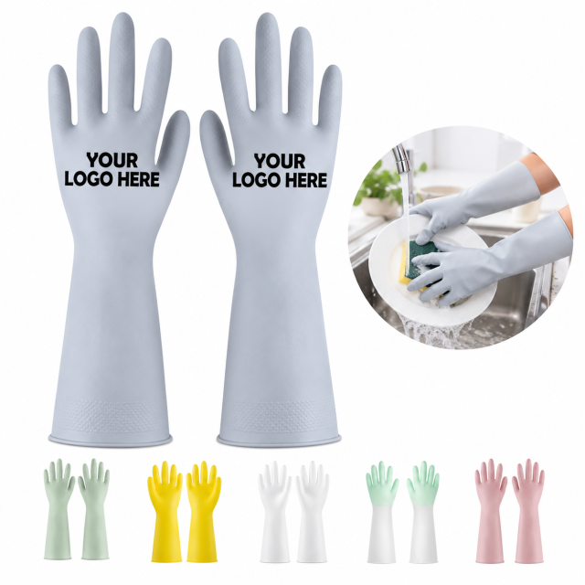 Reusable Household Rubber Cleaning Gloves