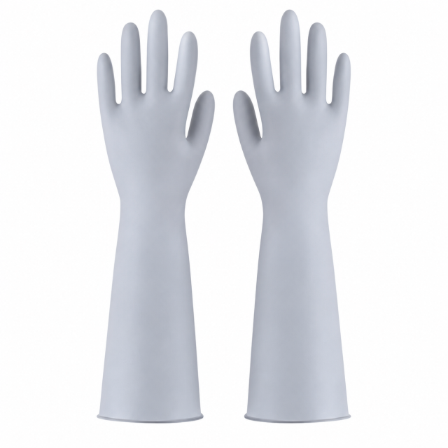 Reusable Household Rubber Cleaning Gloves
