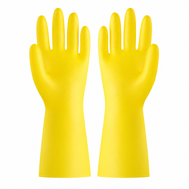 Reusable Household Rubber Cleaning Gloves