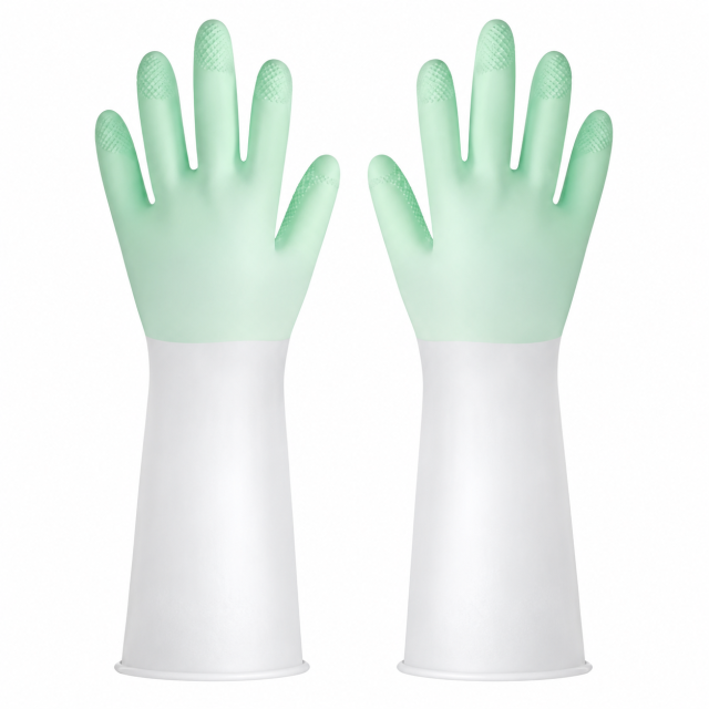 Reusable Household Rubber Cleaning Gloves