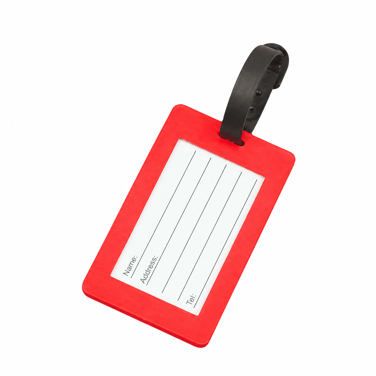 Silicone Boarding Pass Holder with Lanyard