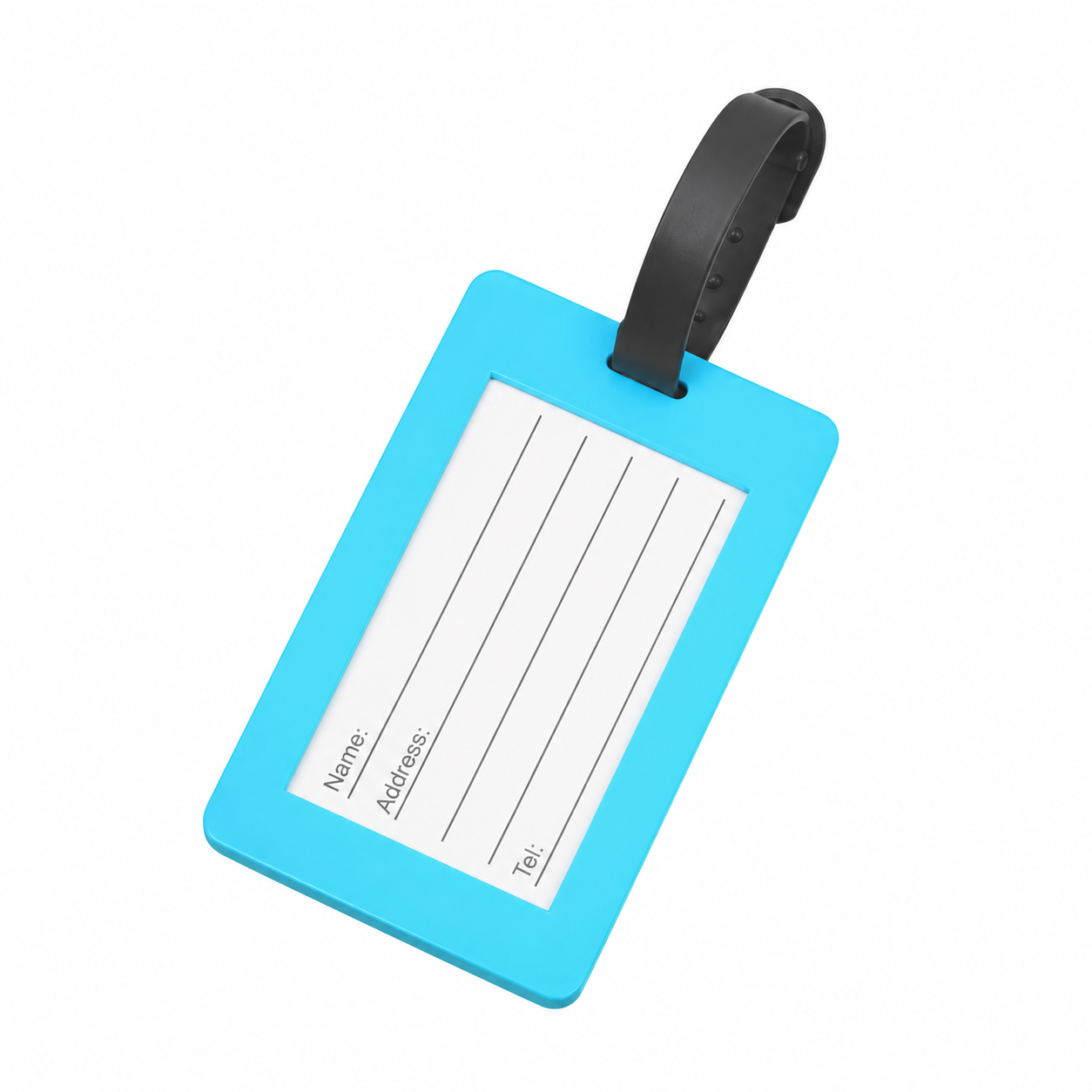Silicone Boarding Pass Holder with Lanyard