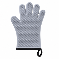 Silicone Cotton Lined Oven Mitts