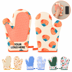 Silicone Patch Heat Insulation Oven Mitt