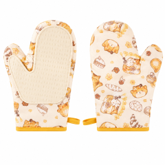 Silicone Patch Heat Insulation Oven Mitt