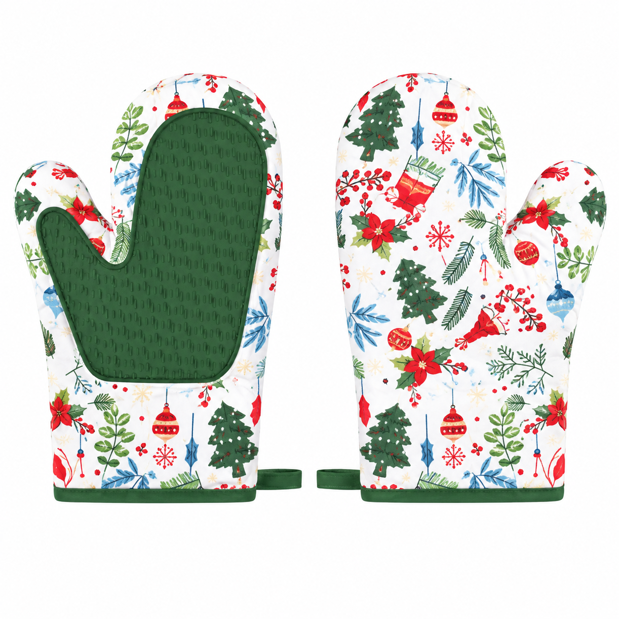 Silicone Patch Heat Insulation Oven Mitt