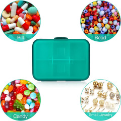 Small 6-Compartment Pill Organizer