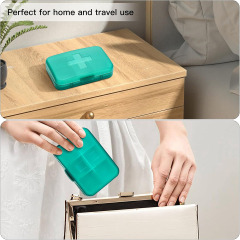 Small 6-Compartment Pill Organizer