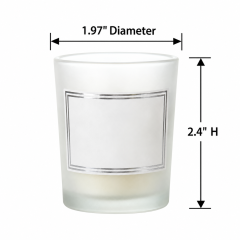 Soy Wax Scented Candle in Compact Jar